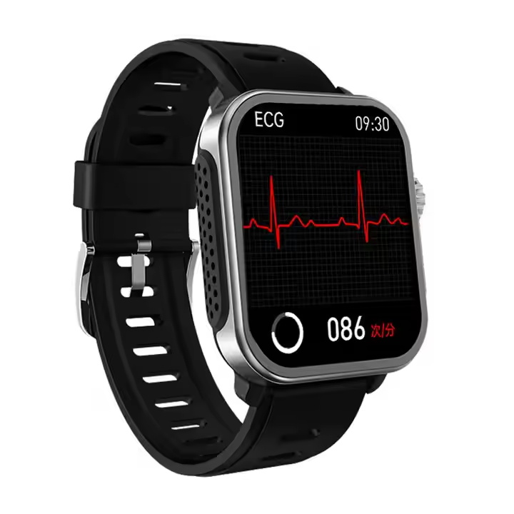 2023 New Fashion Reloj intelligente ECG PPG BT Call Men Blood Pressure Oxygen Smart Watch With Temperature