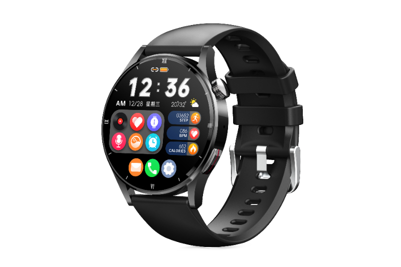 Skmei QS39 Multifunction Smart Bracelet Body Temperature Real Time Monitoring Smart Watch with Thermometer