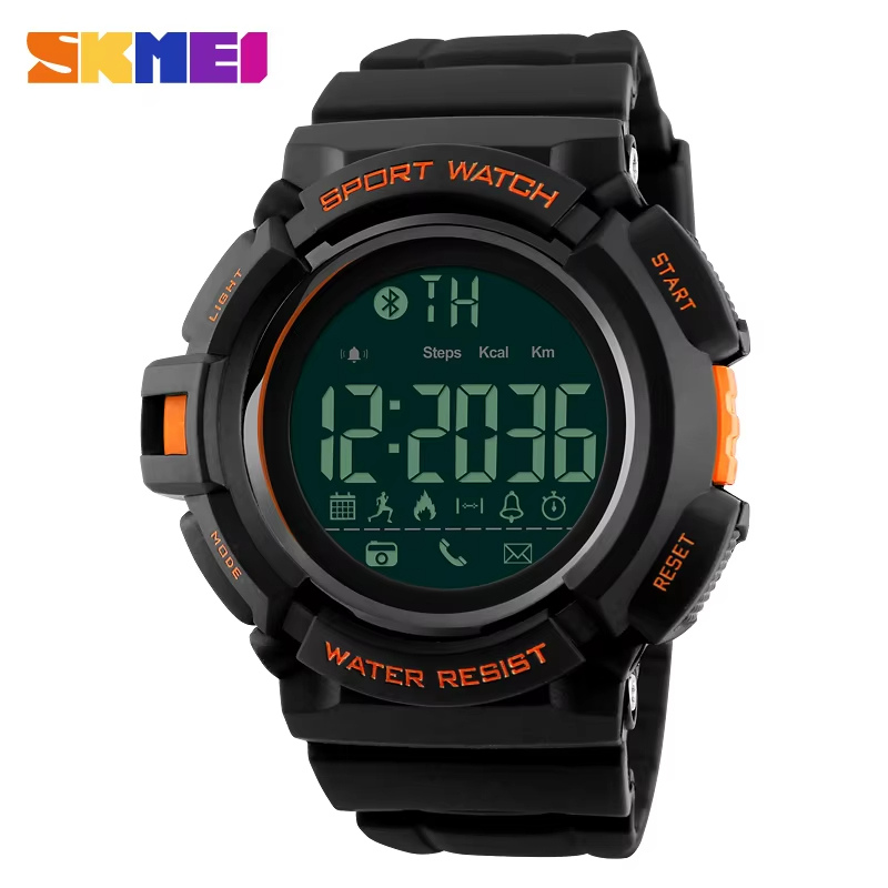 Wholesale skmei 1245 waterproof branded smart watch mens wrist watch