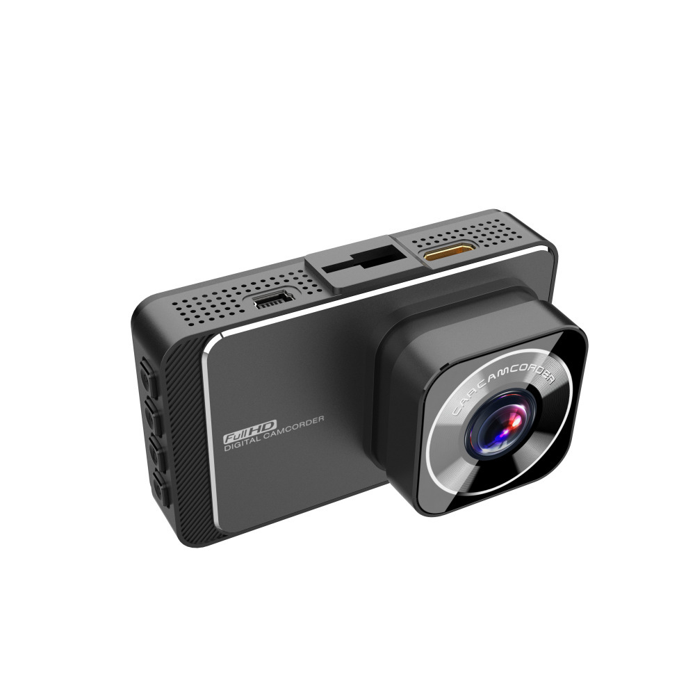 High Quality Support OEM and ODM Dual Lens 1080P 3 Inch Screen Dash Cam Car Dvr Driving Recorder