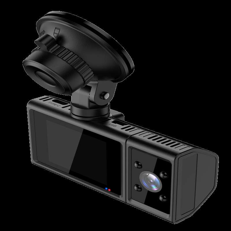 New night vision loop recording front and rear lens driving recorder car recorder 4K pixel