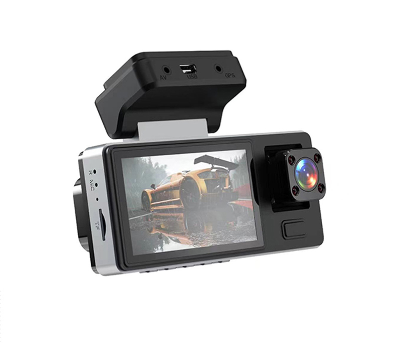 Three recording dash cam, newly upgraded with WiFi, G-sensing, motion detection, collision detection