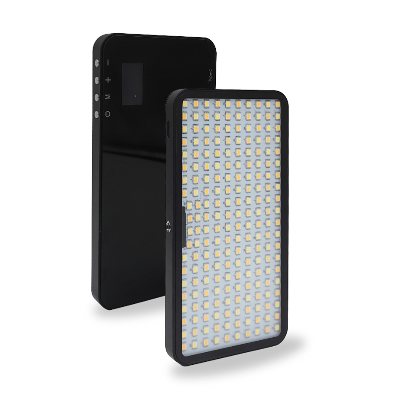 Tianmei PL15 Portable Mini Pocket Soft Light 2000mah Rechargeable Bi-Color Aluminum LED Fill Light