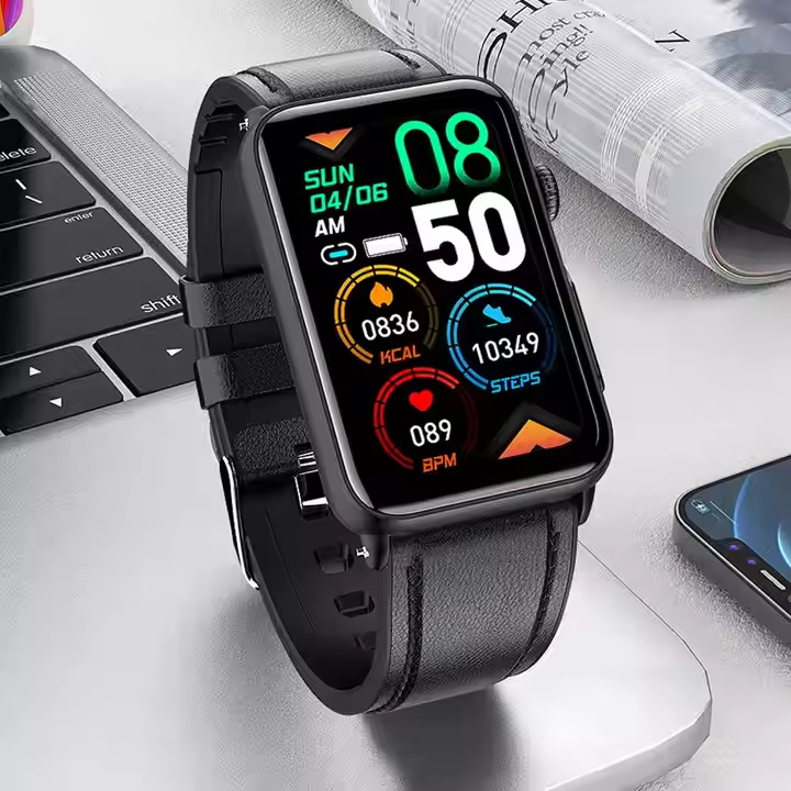 Wholesale Hot Selling E620 ECG PPG HRV Temperature Blood Pressure Health Smart Watch