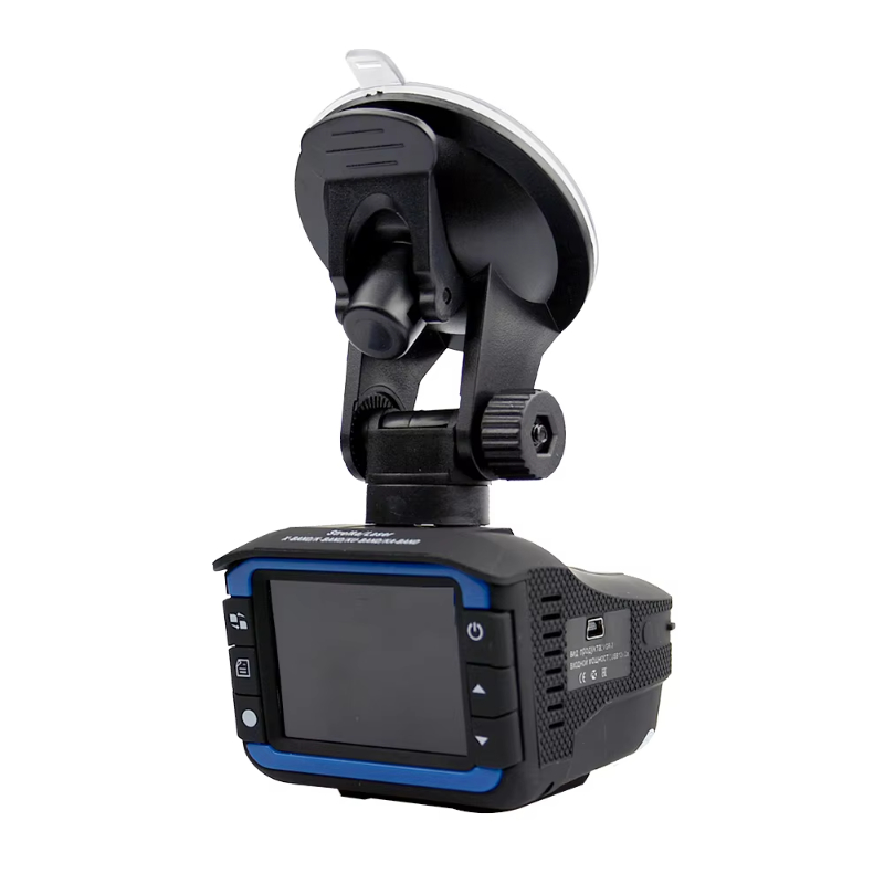 2 In 1 Car DVR Radar Detectors 720P Speed Detector Camera Fixed Flow Velocity Measurement Dash Cam Recorder