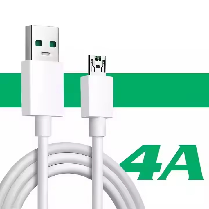 4A High Quality Fast Charging Phone Charger Data Cable Micro USB Charging Cable For OPPO Android