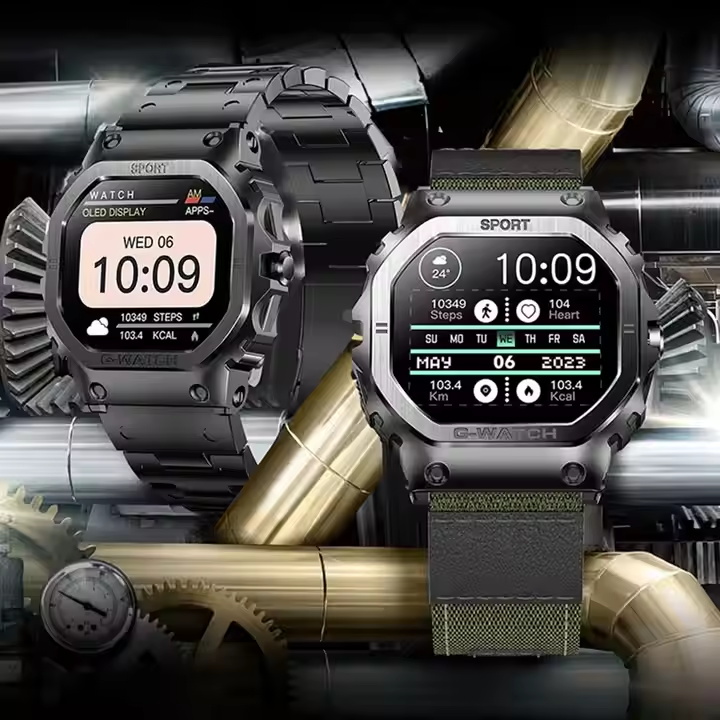 Spovan Waterproof Fashionable Rugged Reloj Inteligente Fitness Tracker Smart Watch