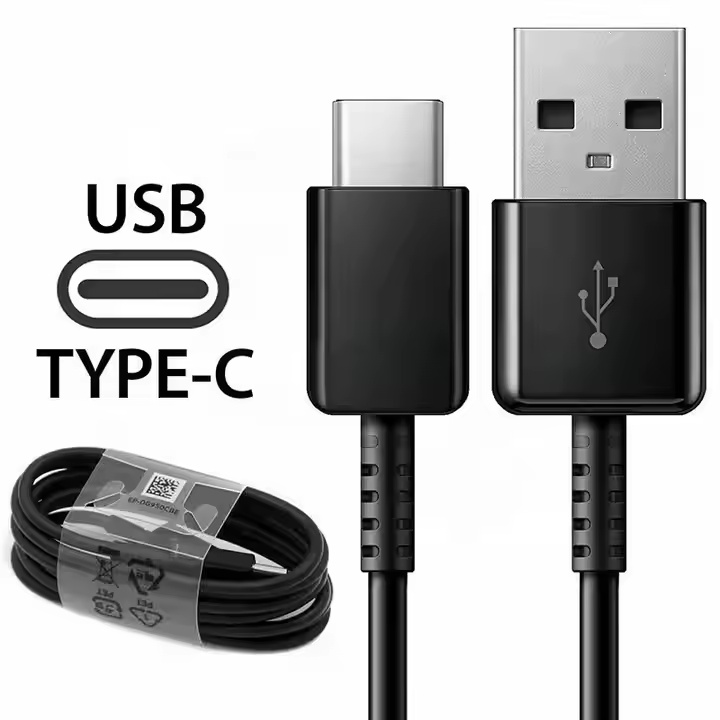 Hot Sale Original 2.4a 1.2m Type C Usb Fast Charging Data Cable For Samsung S20 S10 Note 10 Mobile Phone Kable Data Cable