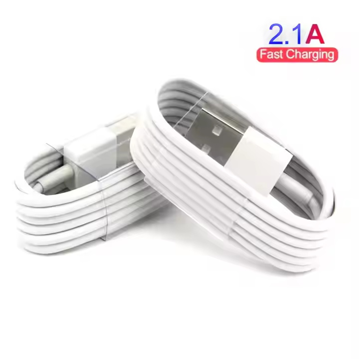 Wholesale Premium 3Ft 6Ft 2.1A Fast Usb Charger Data Cable For iPhone 6/6s/7/7s/8/8s/X/XS/XR/11/12/13 Charging Cable