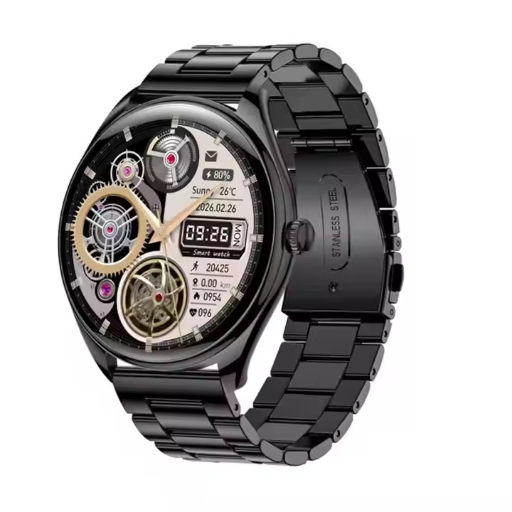 2024 Super Thin AMOLED Waterproof Fashion Sport Fitness Tracker Smart Watches For Android iOS Phone