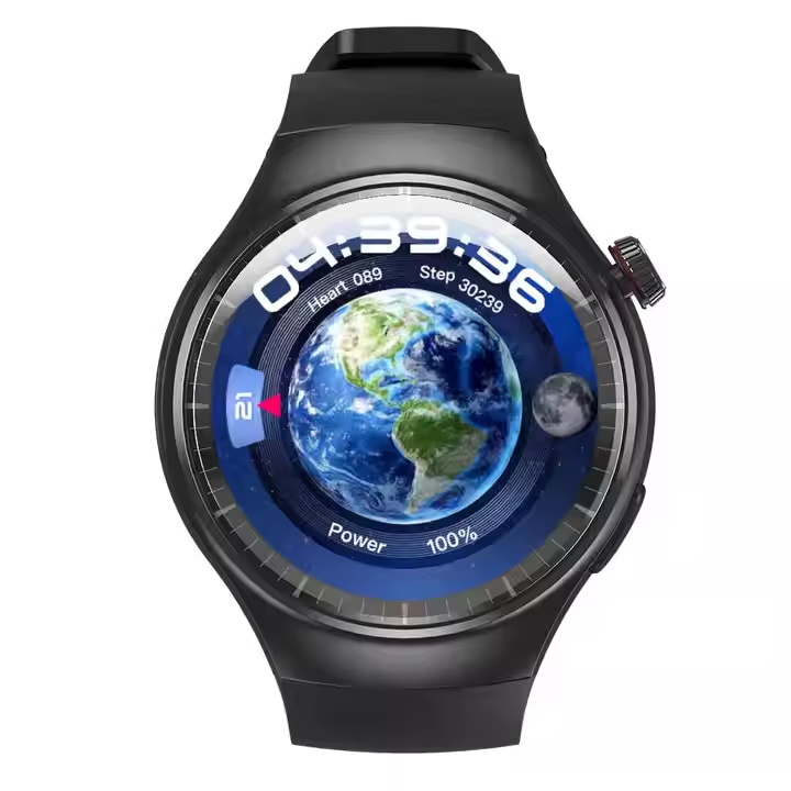 Spovan Wholesale AMOLED Android 4G WiFi Gps Smart Watch With Camera