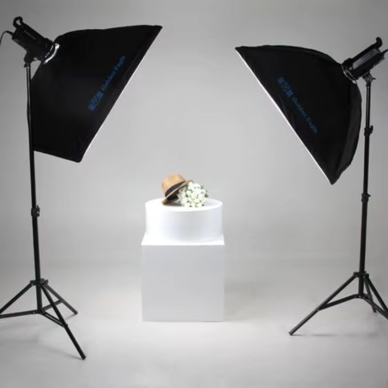 300W Photography Video Light 2700-7500K Remote Control 8 Lighting Mode Studio Lighting for Video Recording