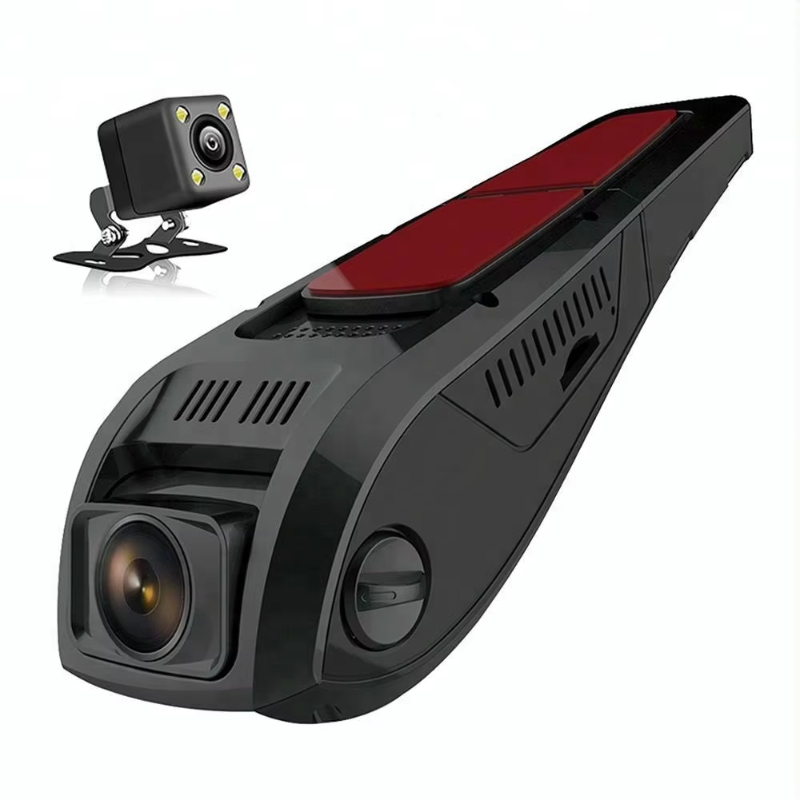 1080p mini security wifi WDR loop recording dual rear view car dvr camera