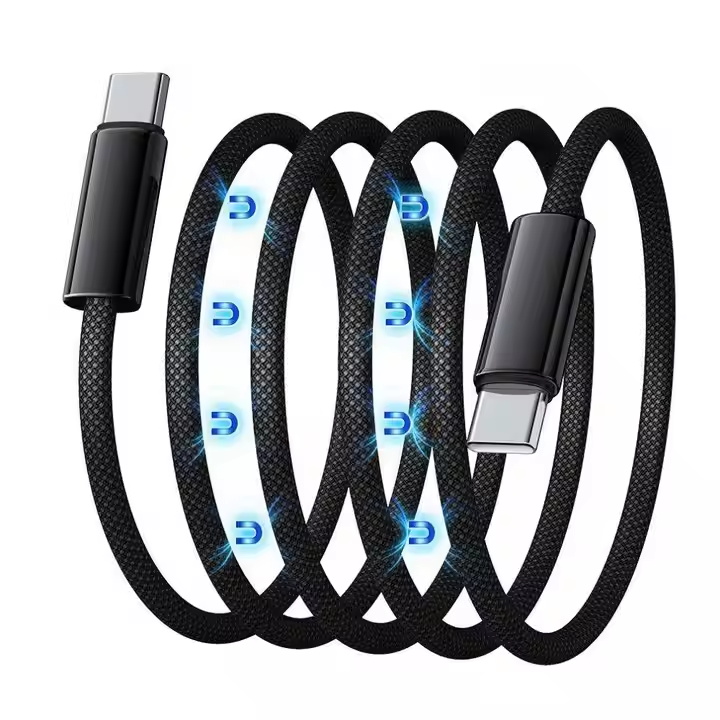 New Arrival Magnetic Usb Cable Fast Charging Usb Type C Cable Magnet Charger Magnetic Usb Charging Type C 3a For Iphone 15