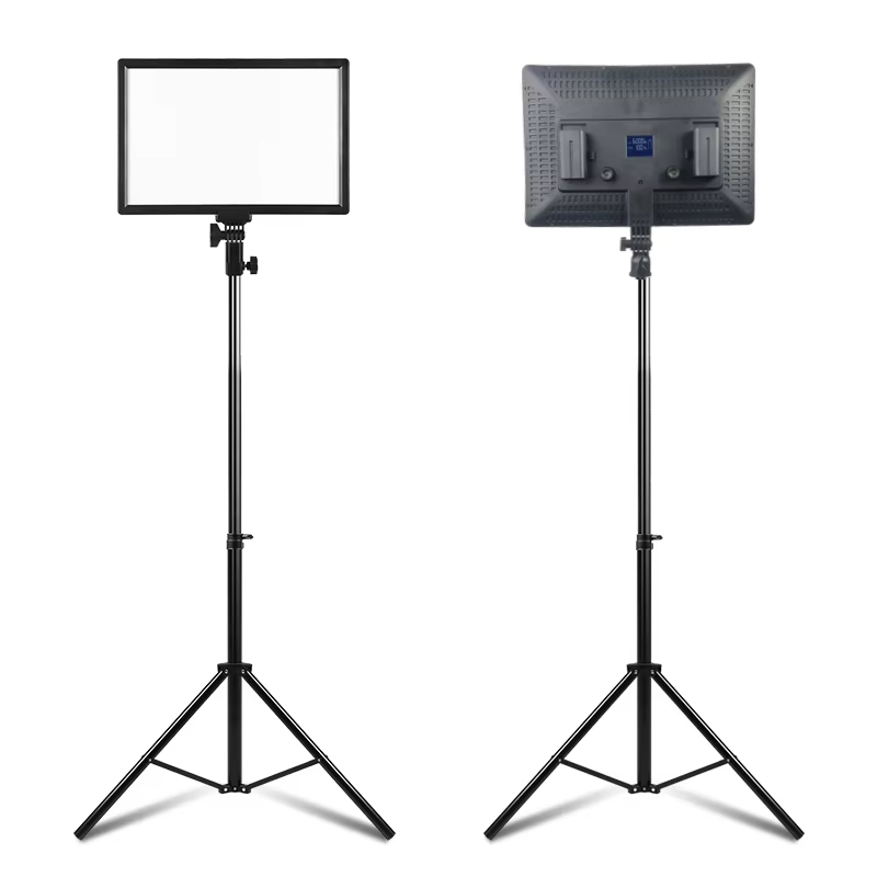 Tianmei Rectangle LED Video Light 17 inch 36_25 cm 40W 3000-6000K CRI_95 Photographic Studio Video Light with 4400 mAh battery