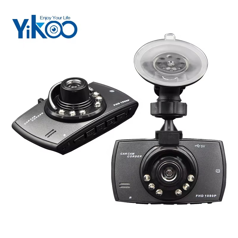 Bsci 2.7'' G-sensor Black Box Night Vision Dashcam For Safe Driving Dual Car Cam