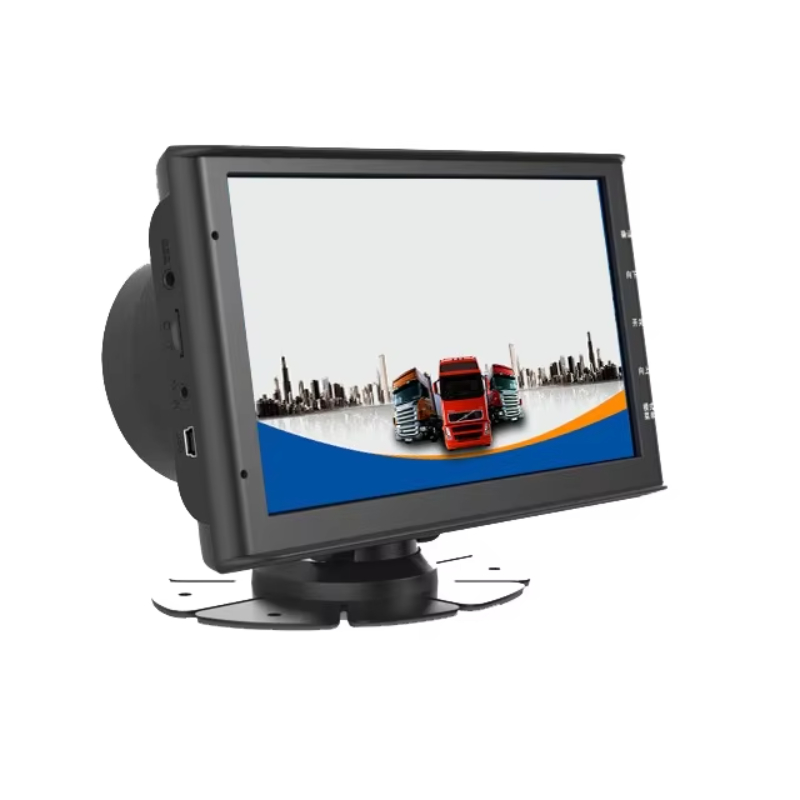 Camera de caminhao with high quality blue tooth speaker 7 inch screen full color without light reversing camera for truck