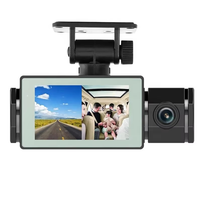 Car cam hd car dvr 1080P dual cameras night vision dash cam with gps tracker