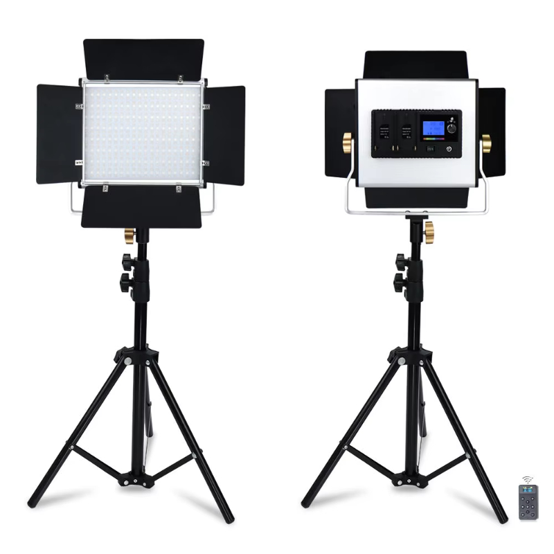 W480 RGB LED Video Panel Light CRI95+ LED RGB Studio Fill Light 32W Bio-color Battery Powered Portable Studio Fill Light