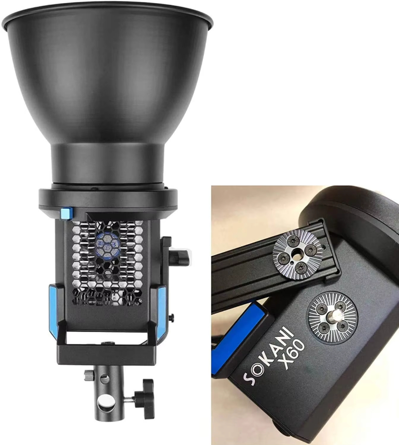 professional Photographic lighting Equipment sokani X60 80W RGB LED video lighting set for TV _ studio _Cinematography Light