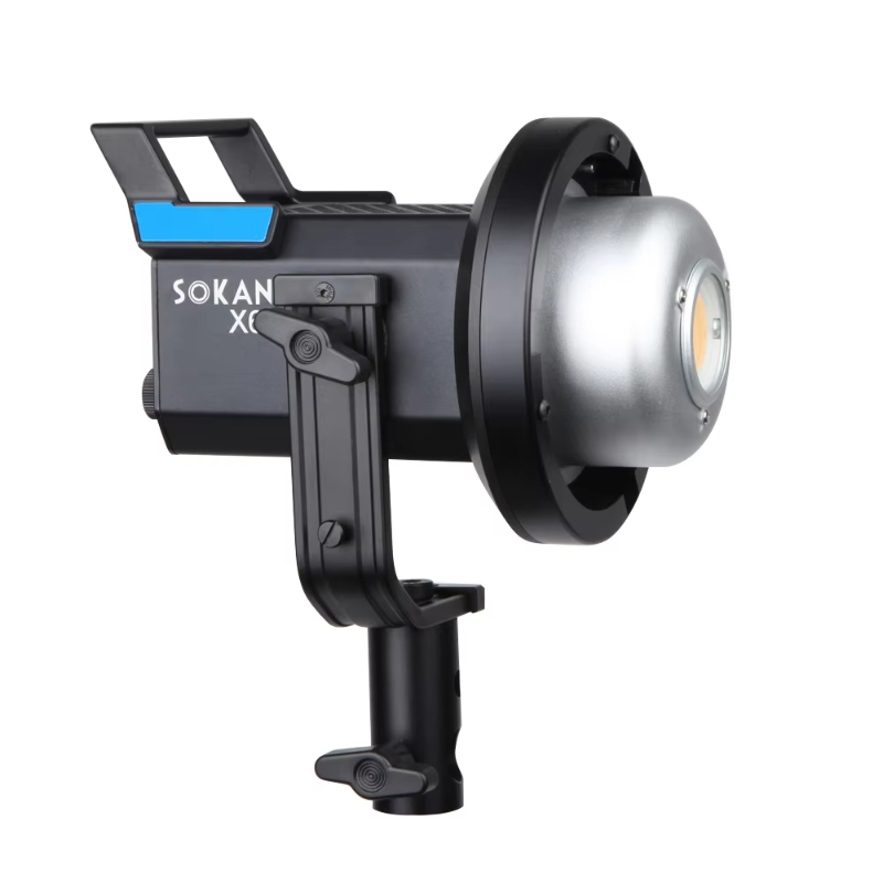 SOKANI_SUTEFOTO 80W RGB video light CRI 96+ TLCI 95+ Full Color Studio Photographic Lighting Kit with Bowen Mount and carry bag