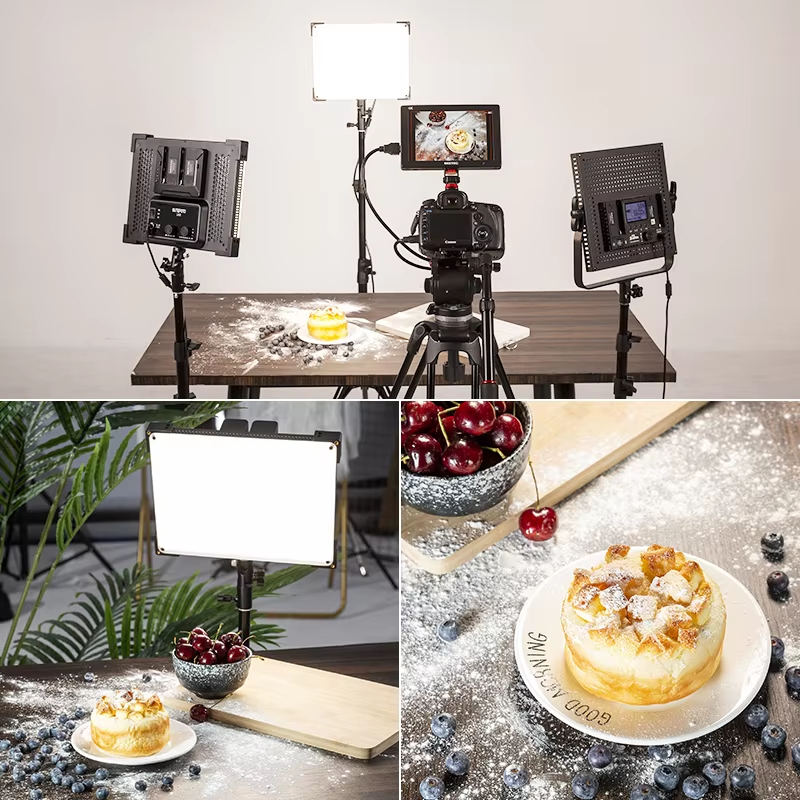 SOKANI FLASHOOT LED Video Light photographic panel lights with LCD Display similar key light