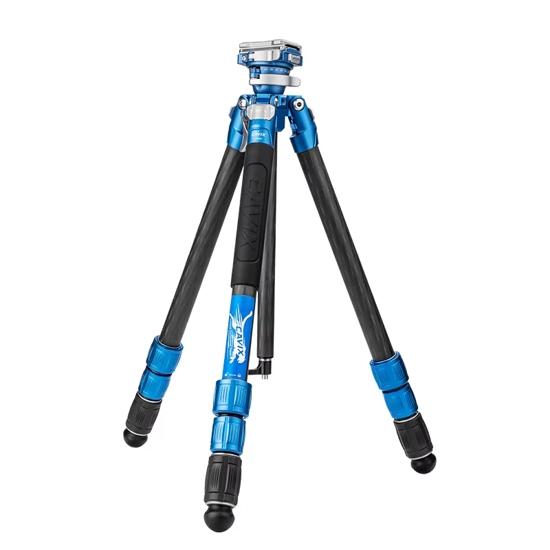 Lightning Leopard Quick Release Carbon Fiber DSLR Camera Tripod