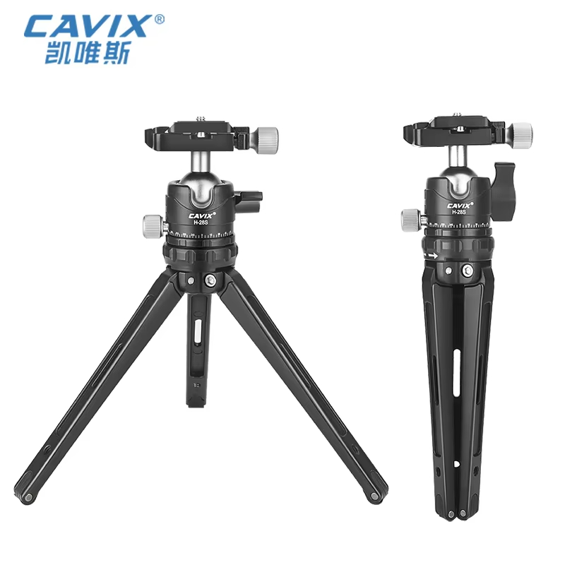 Aluminium Mini Desktop Tripod With Ball Head For DSLR Camera