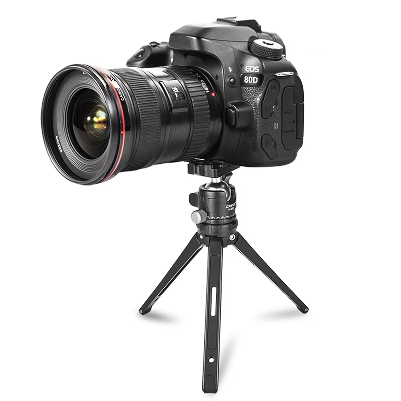 Compact Desktop Mini Tripod With 360 Degree Ball Head For DSLR Camera