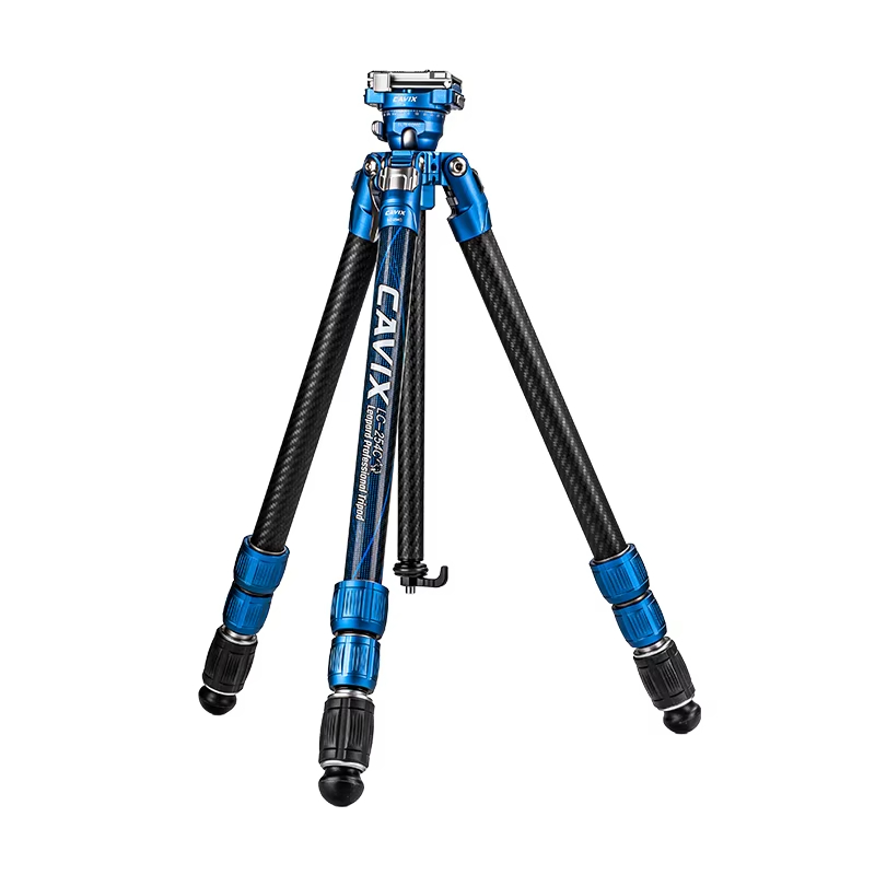 Fast deployable locking photography carbon fiber tripod carbon fiber hunting tripod