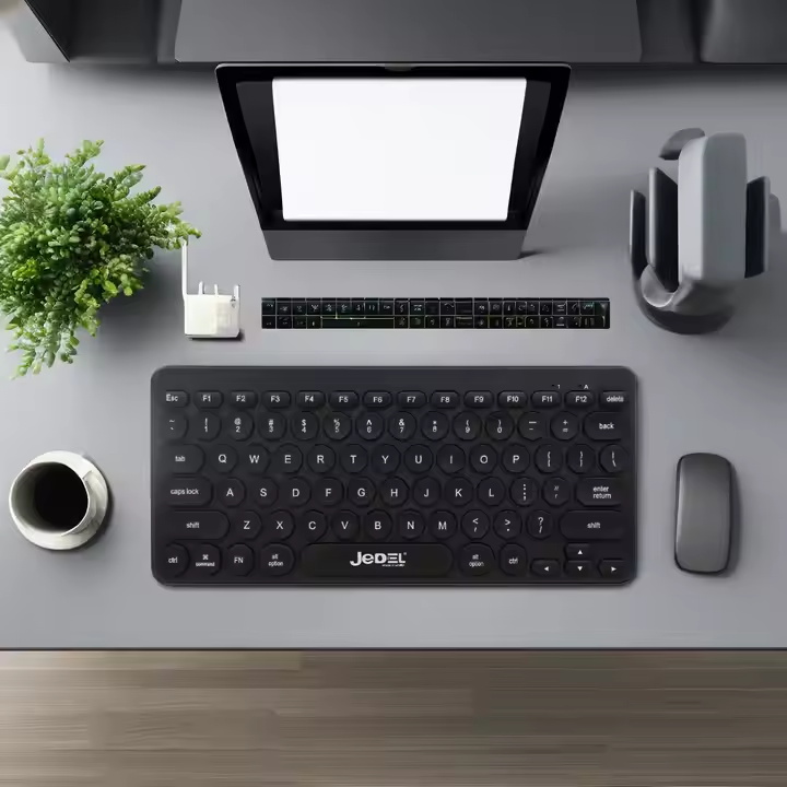 Wired Keyboard Water Droplet Keycap Design USB Silver Paste Conductive Film Number Of Keys78/79 For Computer Laptop K1000+