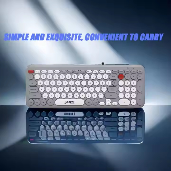 Silent Keyboard Button Film Wired Keyboard Office Keyboard Exquisite And Ergonomic, Suitable For Laptops, Mac Pc K35