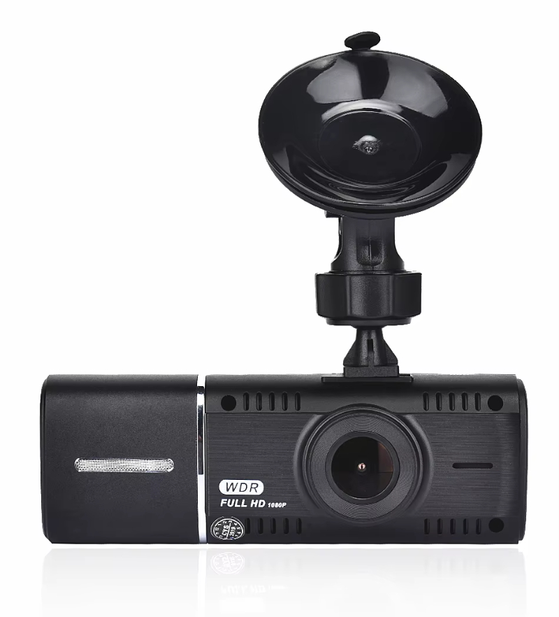 Newest 1.5 inch hd 1080p vehicle dual camera dash dvr night vision car recorder dashcam