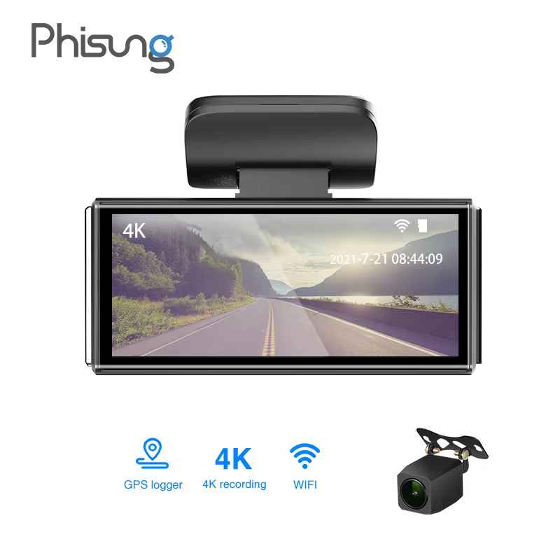 ODM HD Dashcam Dual Lens Car Camera Recorder With Control APP Driving Record Black Box