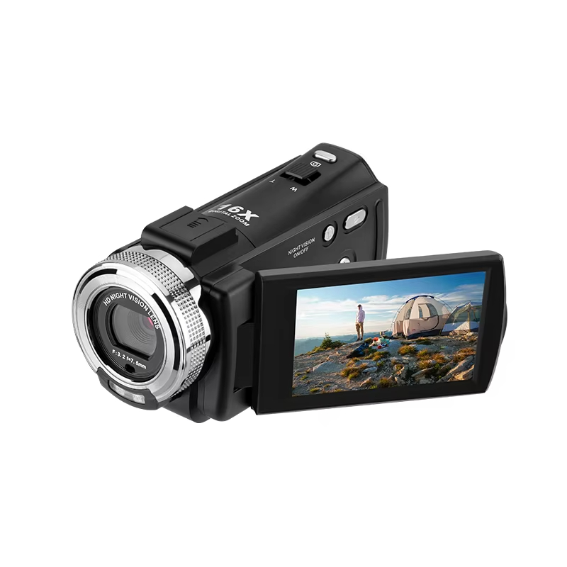 Night Vision 1080P Digital Camcorder Digital Live Stream Professional Video Camcorder