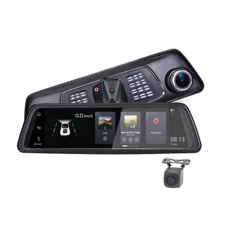 Special Car Camera 4 Cams 10 Inch Touch Screen Dash Cam ADAS Android 4G Rearview Mirror Camera Recorder