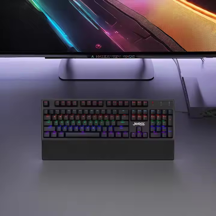 RGB illuminated universal office gaming office Keyboard Switch game profesional Keyboard Mechanical Numeric Keypad wired