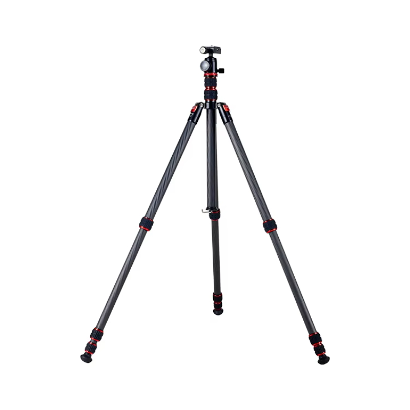 New Product Carbon Fiber Tripod with ball head shooting tripod for hunting 360 Mount Camera Tripod For phone and Cameras