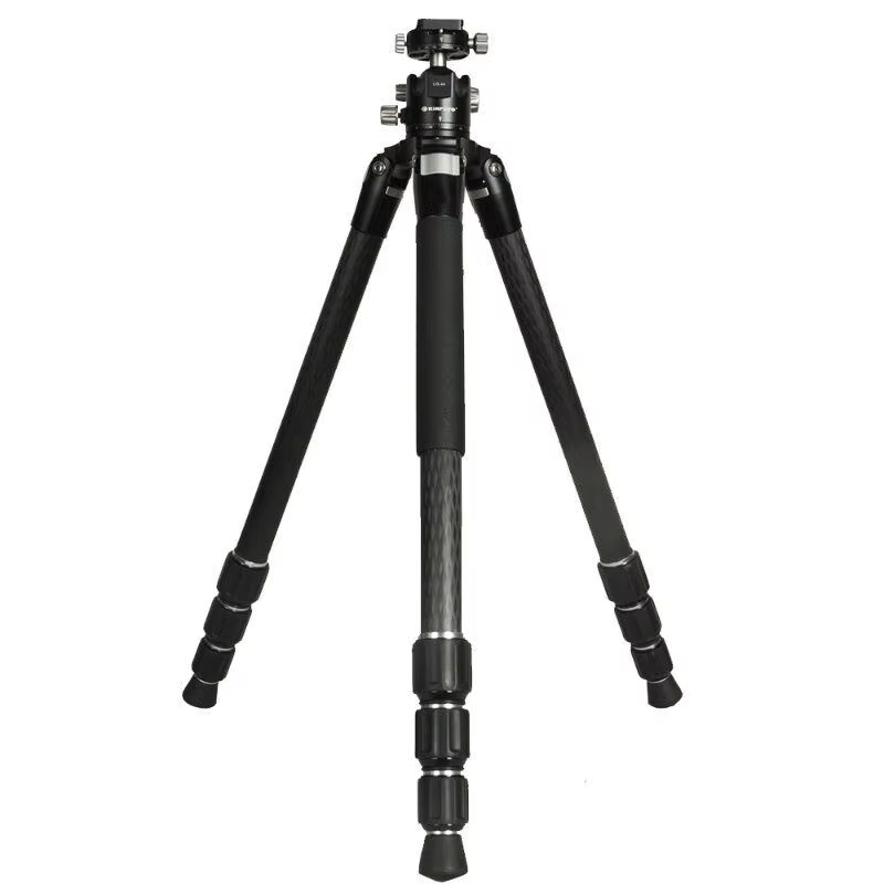 Lightweight carbon fiber hunting tripod stand 3 section professional portable tripod load capacity 15kg for camera GVC294+LG4