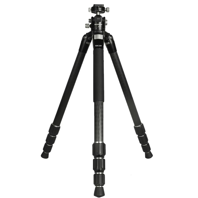 Kinfuto projector tripod Carbon Fiber Tripod with low gravity head heavy duty tripod GVC324+LG44