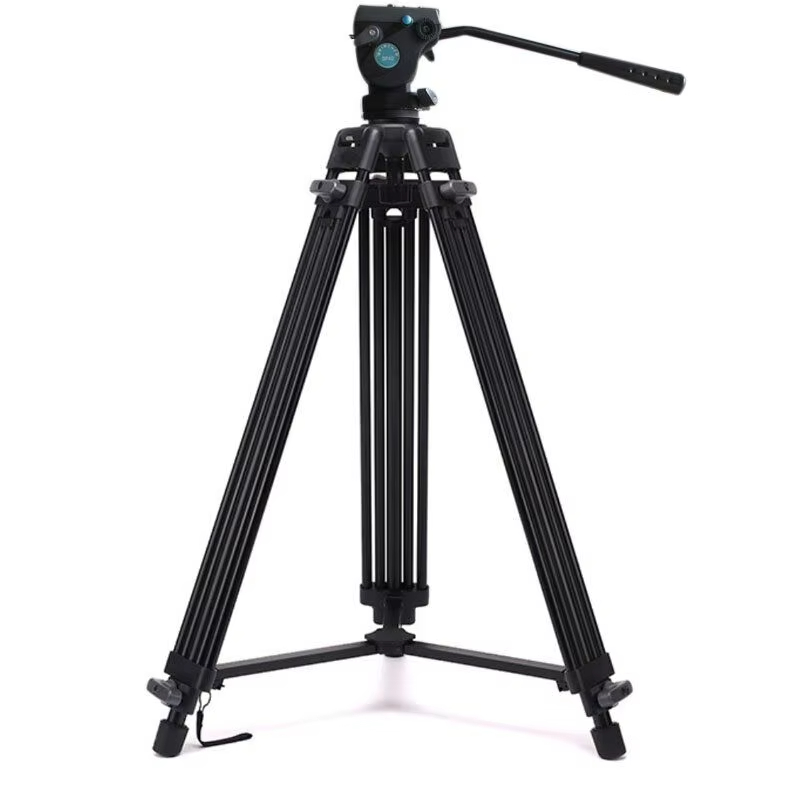 Portable Projector Tripod Stand with Fluid Head heavy duty video Tripod Kit 1.81M GL203+DP40