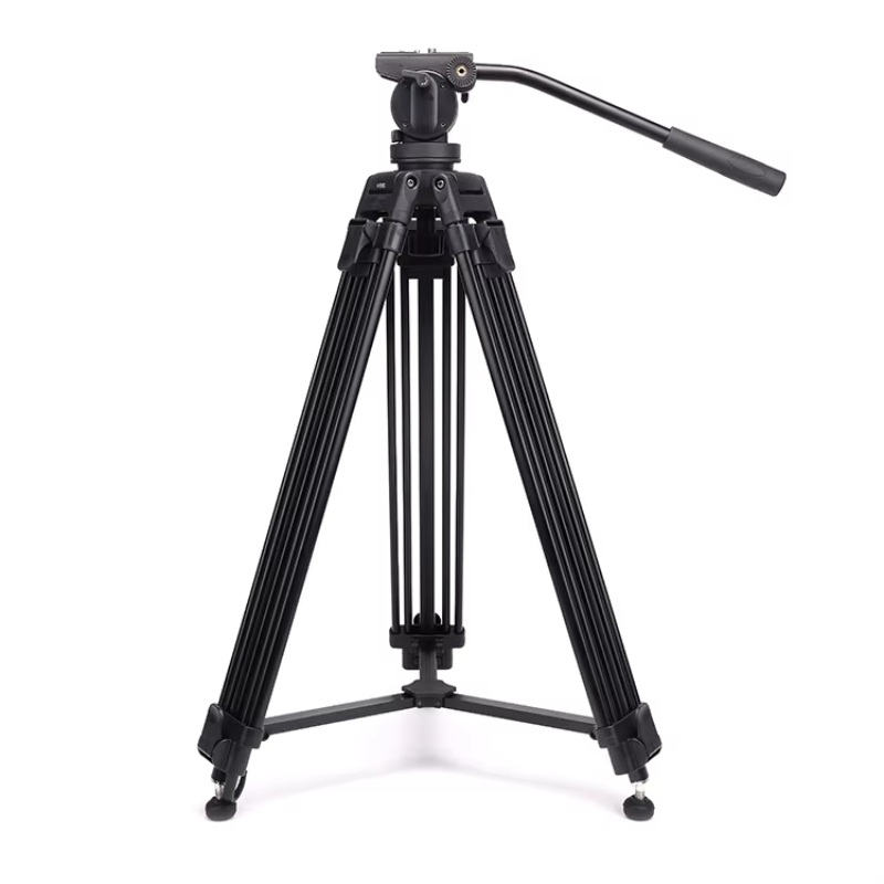 Kinfuto projector tripod stand with Fluid Head Heavy Duty 67-Inch 60 Bowl Size Professional Video Camera Tripod GC193+DP10