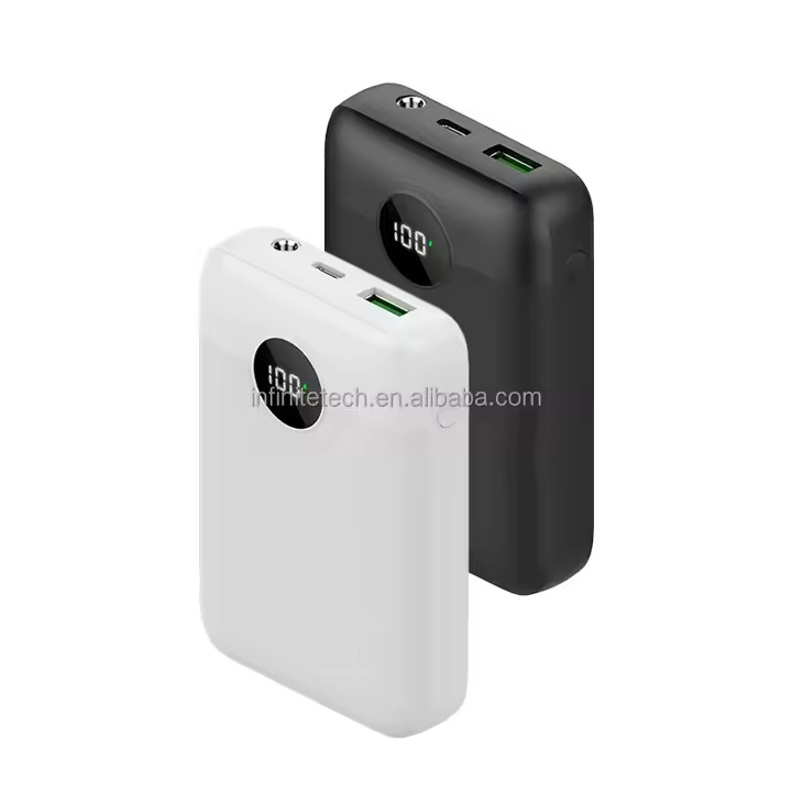 Heated Vest Battery Pack Power Bank for Heated Jacket Heated Hoodie Heated Sleeping Pad DC Port and USB Port 10000mAh 20000mAh