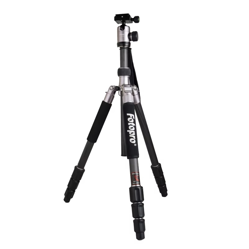 Fotopro Professional Carbon Fiber Tripod Best Photo Tripod Telescoping Camera Tripod C5c+52Q