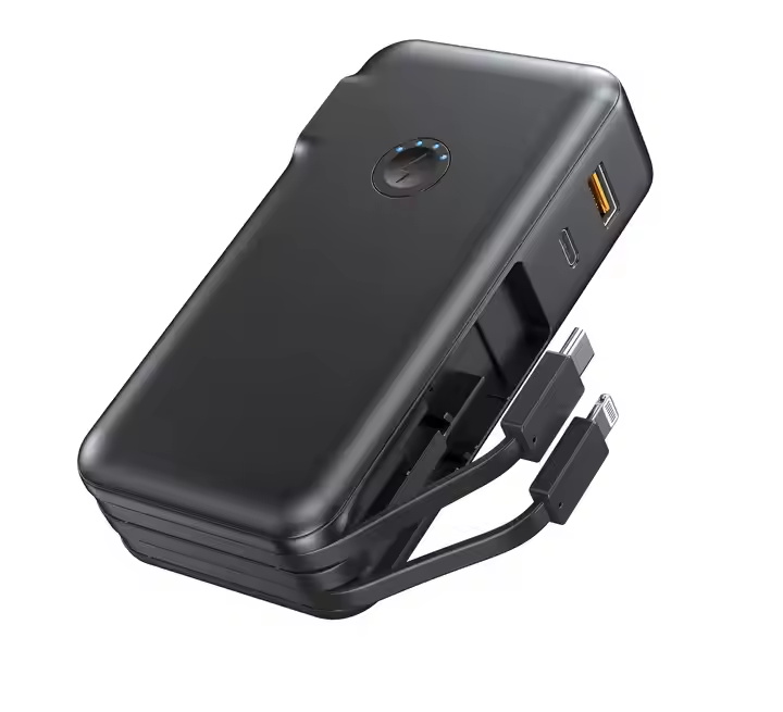 Factory wholesale accept customization 15000mAh type-c quick charging powerbank for universal smart phone power banks with cabl