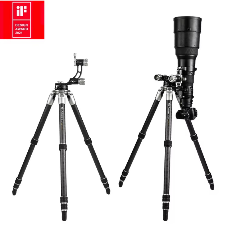 Fotopro Professional Technical Carbon Fiber Portable Lightweight Telescope Digital Dslr Camera Stand Tripod