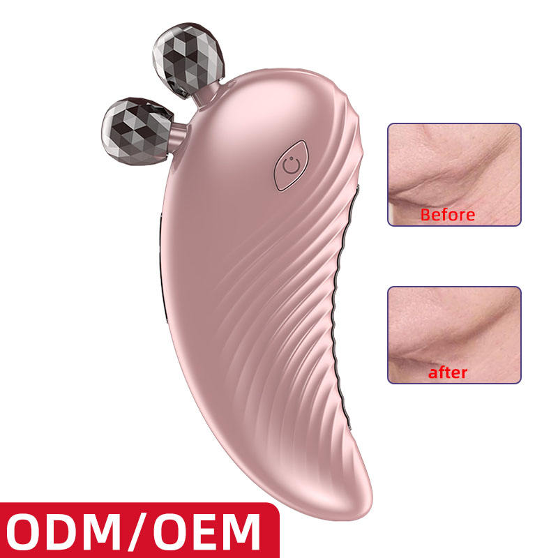 Factory Hot Selling Skin Care Face Massage Double Chin Slimmer V Shape Led Beauty Device EMS Neck lines Tightening