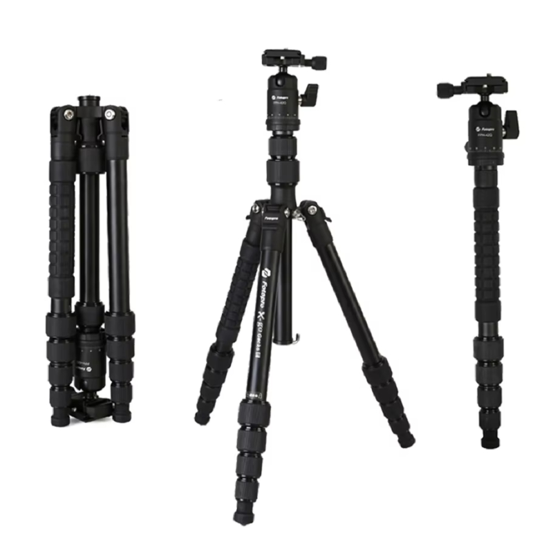 Fotopro Professional Easy Carry Aluminum Travel Flexible Camera Tripod With Ball Head