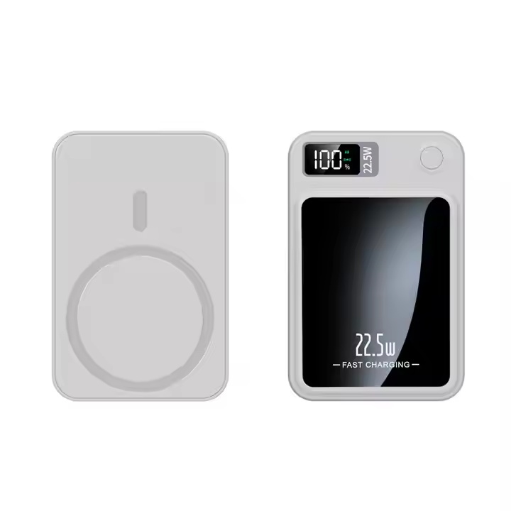 LANY Best Sellers Magnetic Power Bank with Wireless Charger Magnetic Wireless Power Banks Safe Packs For iPhone