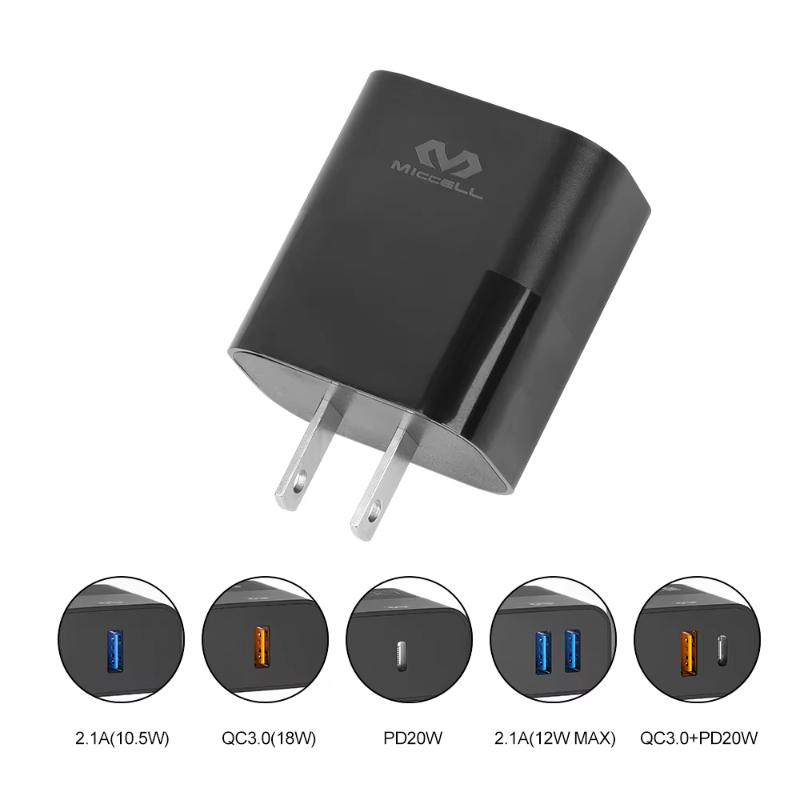 Portable mobile phone charger usb c portatil cargadores de celular tipo c pd 20w cargador usb para telefono cargador for samsung